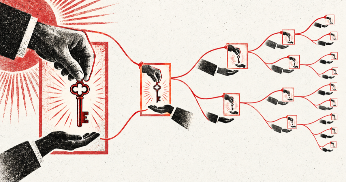 AI agent delegation that preserves authority